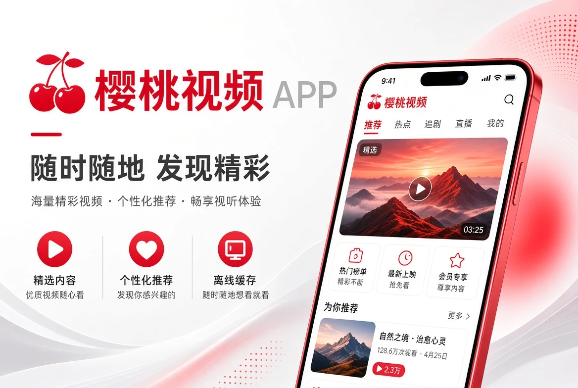 樱桃视频APP服务展示